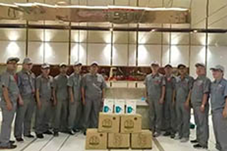 立豐集團(tuán)除甲醛施工案例