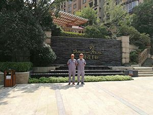 龍湖花千樹(shù)荃芬除甲醛施工案例