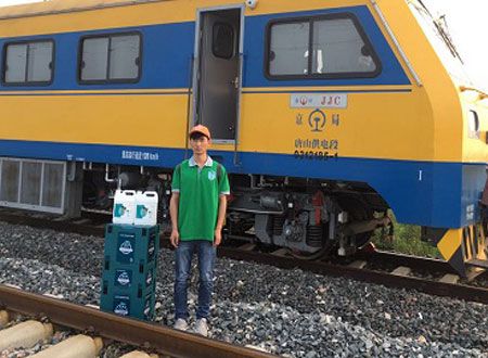 中國中車集團(tuán)JJC檢修列車-唐山站除甲醛施工案例