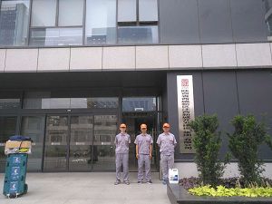 陜西灃西管委會(huì)荃芬除甲醛施工案例