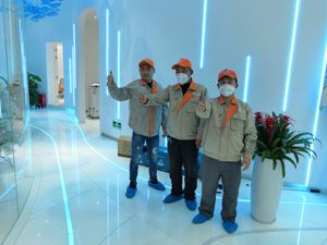 深圳羅湖區(qū)清水河街道黨群服務(wù)中心政府除甲醛施工案例