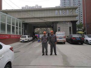 秦川社區(qū)除甲醛施工案例