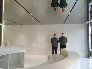 粵漢國際瑞安消防除甲醛施工案例