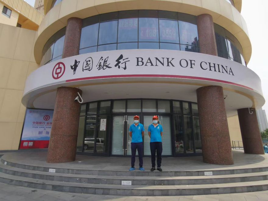 中國銀行太原支行除甲醛施工